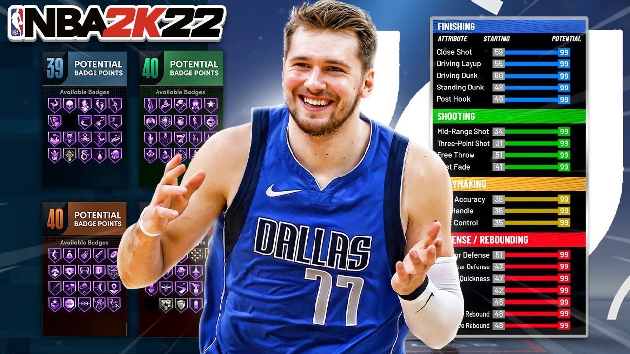 NEW GLITCHED 6'7 LUKA DONCIC BUILD in NBA 2K22