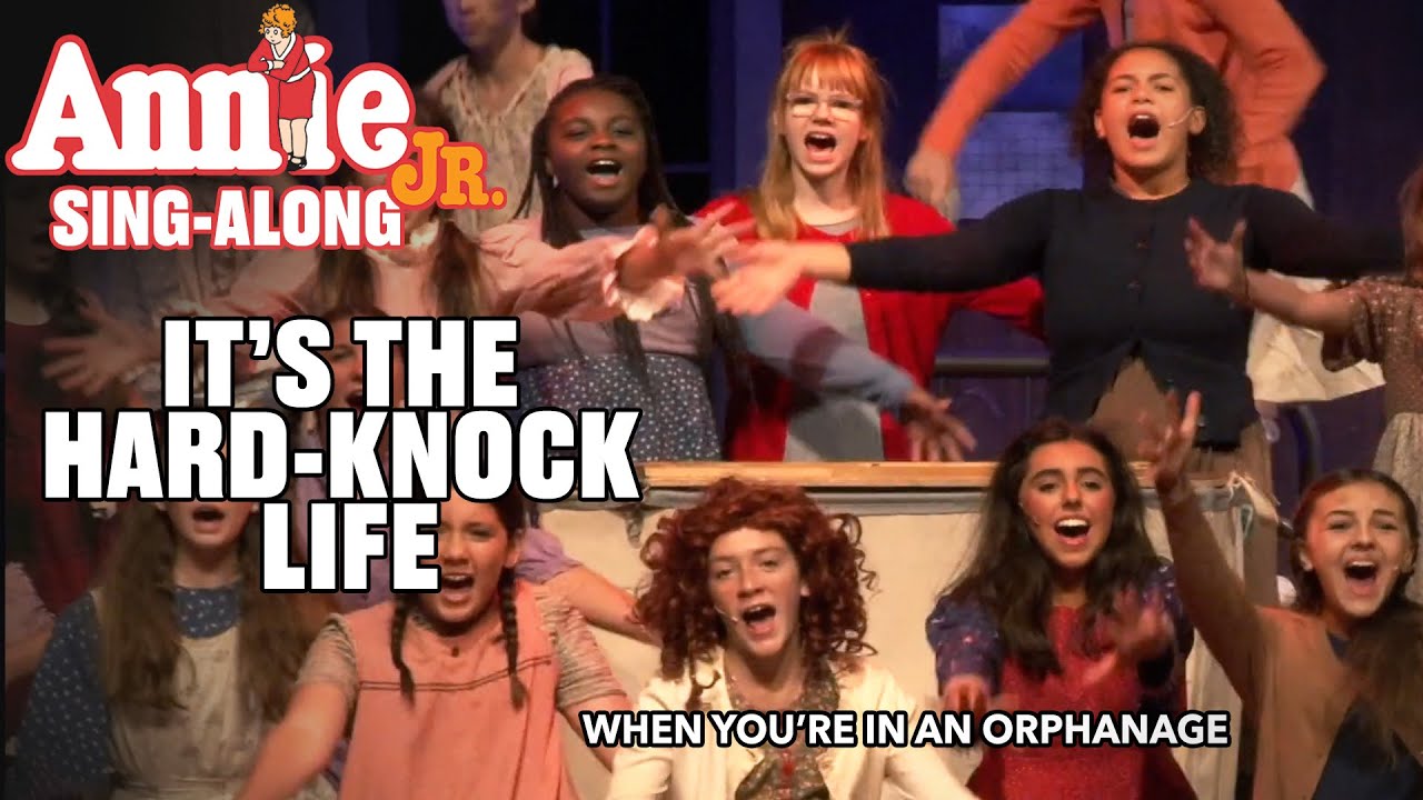 Line Of July In Its A Hard Knock Life - Annie Jr. | It's the Hard Knock Life | Sing-Along - YouTube