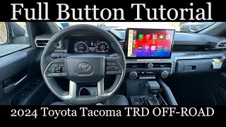 2024 Toyota Tacoma TRD OFF-ROAD (FULL Button Tutorial) by Brian Ruperti 12,014 views 1 month ago 29 minutes