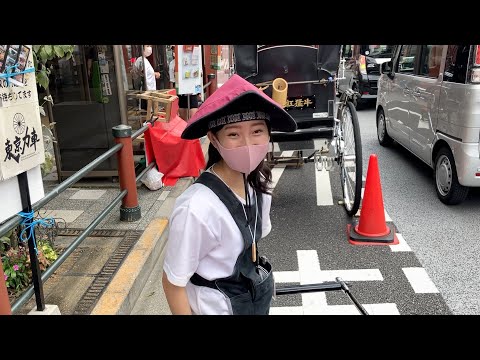 New [Complete subtitled version] Japanese cute girl ｜ Rickshaw girl Sumire-chan