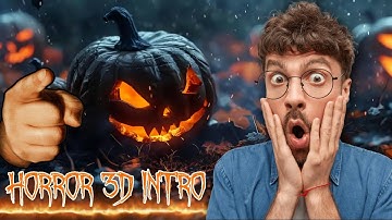 How to create Horror 3D intro | horror info Kaise banaen | kinemaster editing tutorial | More Tricks