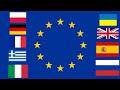 State anthem of the European Union* (All languages, updated)
