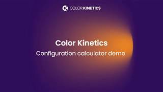 Color Kinetics Configuration Calculator guide screenshot 2