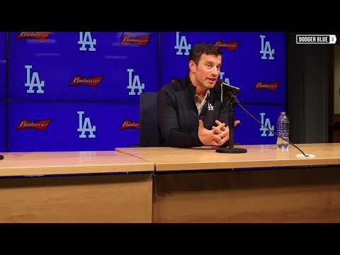 Dodgers free agency: Andrew Friedman focused on starting pitching, comfortable with bullpen