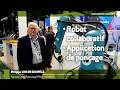 Cobot dans une application de ponçage Isybot