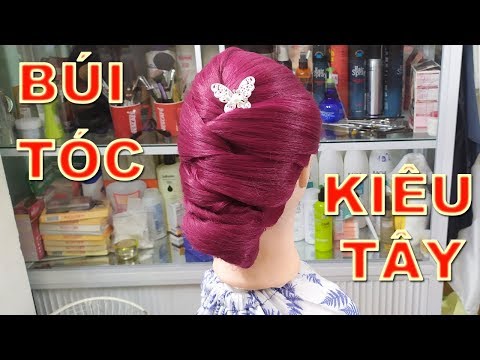 Búi Tóc Kiểu Pháp Dành Cho Phụ Nữ Trung Niên Tóc Dài! Kiểu Búi Gọn Gàng Thanh Lịch! Kiểu Búi Tóc 70