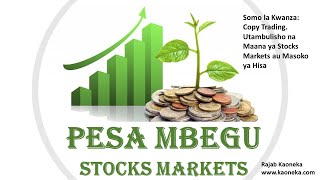 Somo la kwanza: Stock Markets, Soko la Hisa Utambulisho