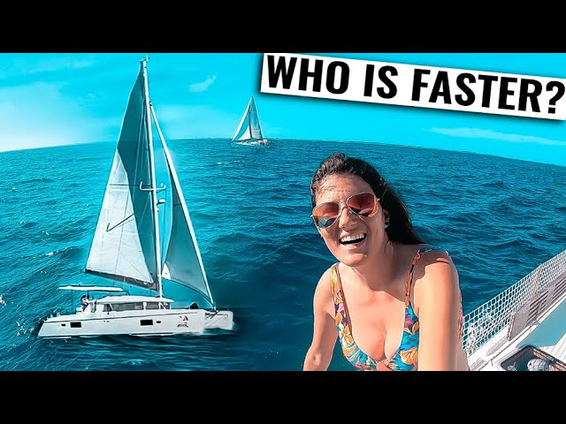 CATAMARAN VS. MONOHULL | Liveaboard Sailboat Cruising Bahamas