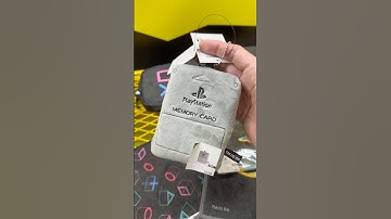 PlayStation 30th Anniversary PS1 Memory Card Plush Dangler + Sling Bag #playstation