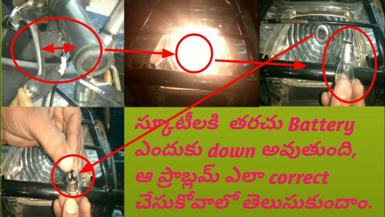 How to solve the battery problem for Scooty's YouTube