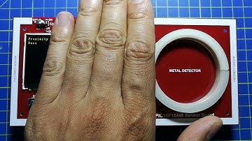 PIC16F18446 sensor board