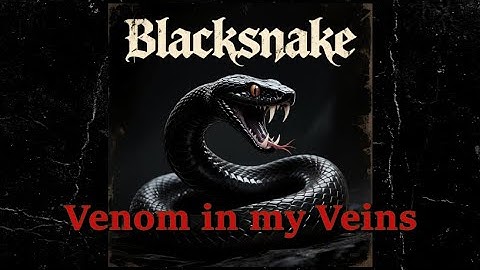 BLACKSNAKE - Venom in my Veins (Single)
