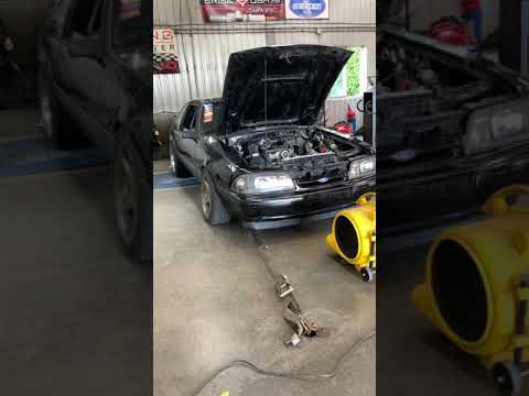 Foxbody dyno AFR185