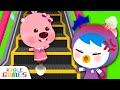 No jump safety tips for kids  pororo english children learn safety  kigle games