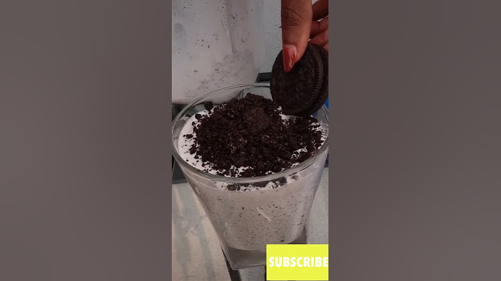 Oreo McFlurry Recipe