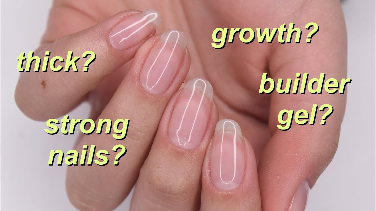 3. Trendy Gel Nail Designs for Growing Out Nails - wide 2