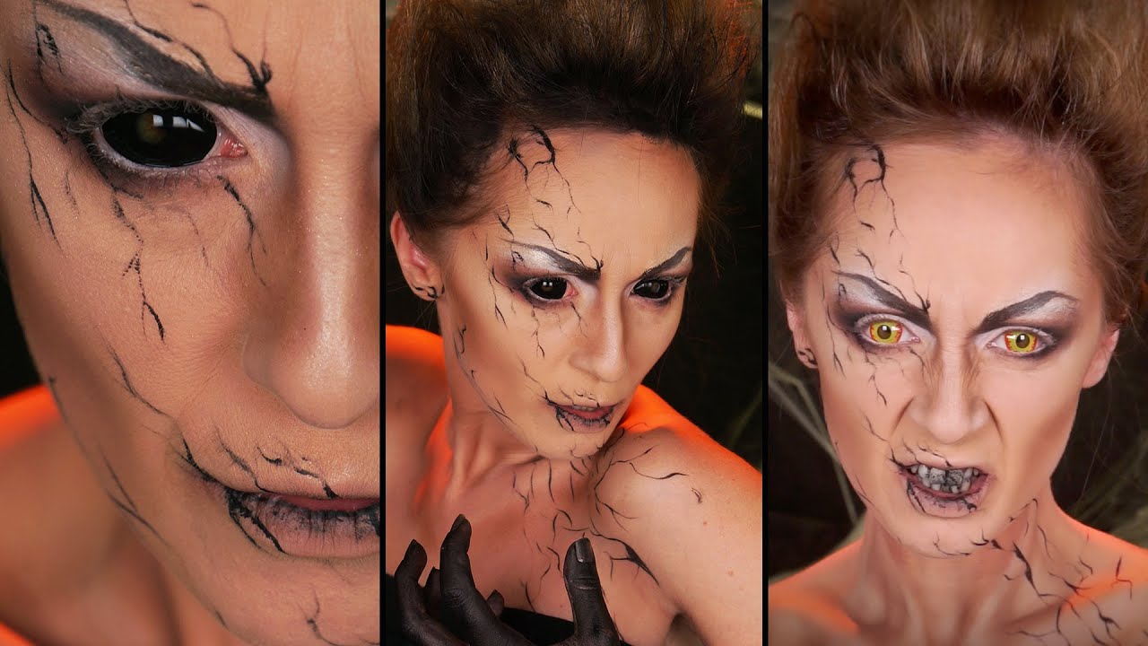 Maquillage Halloween / La Possédée / Démon
