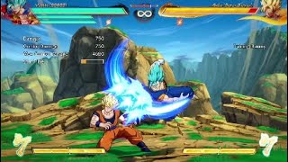 [dbfz] double banshee blast into tiger knee