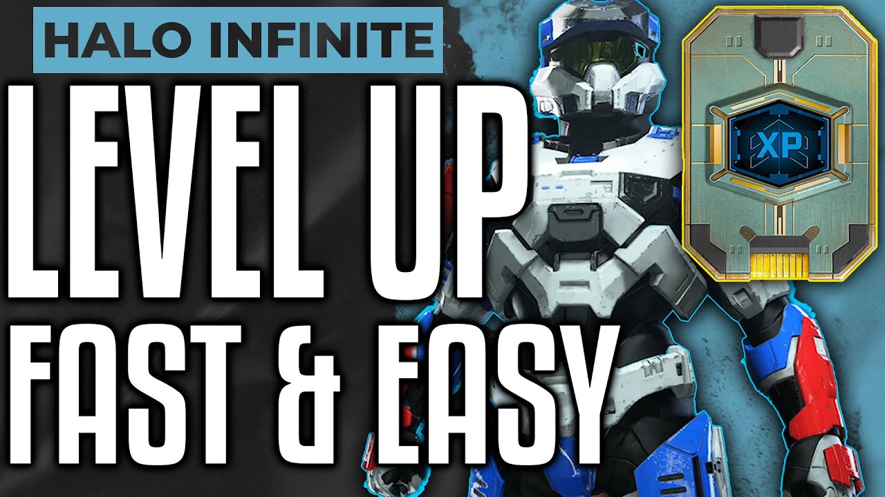 Halo Infinite MULTIPLAYER HOW TO LEVEL UP FAST and EASY – Rank Up XP GUIDE