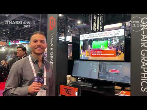 Zero Density Showcases On Air Graphics at NAB Show 2023