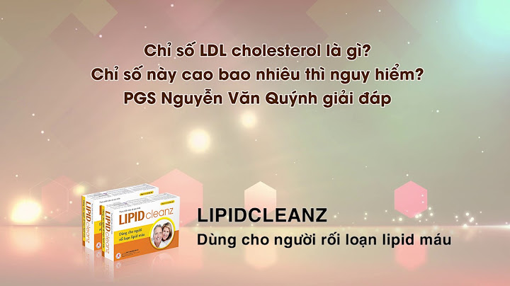 Chỉ số cholesterol tp là gì năm 2024