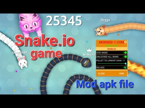 Snake.io green hack Project by Economic Guacamole