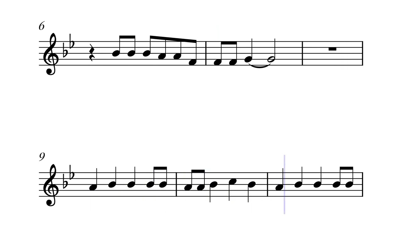 Taylor Swift - LOVE STORY | FRENCH HORN Easy Sheet Music