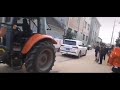 Tractor vs lexus lx570 Tug of war