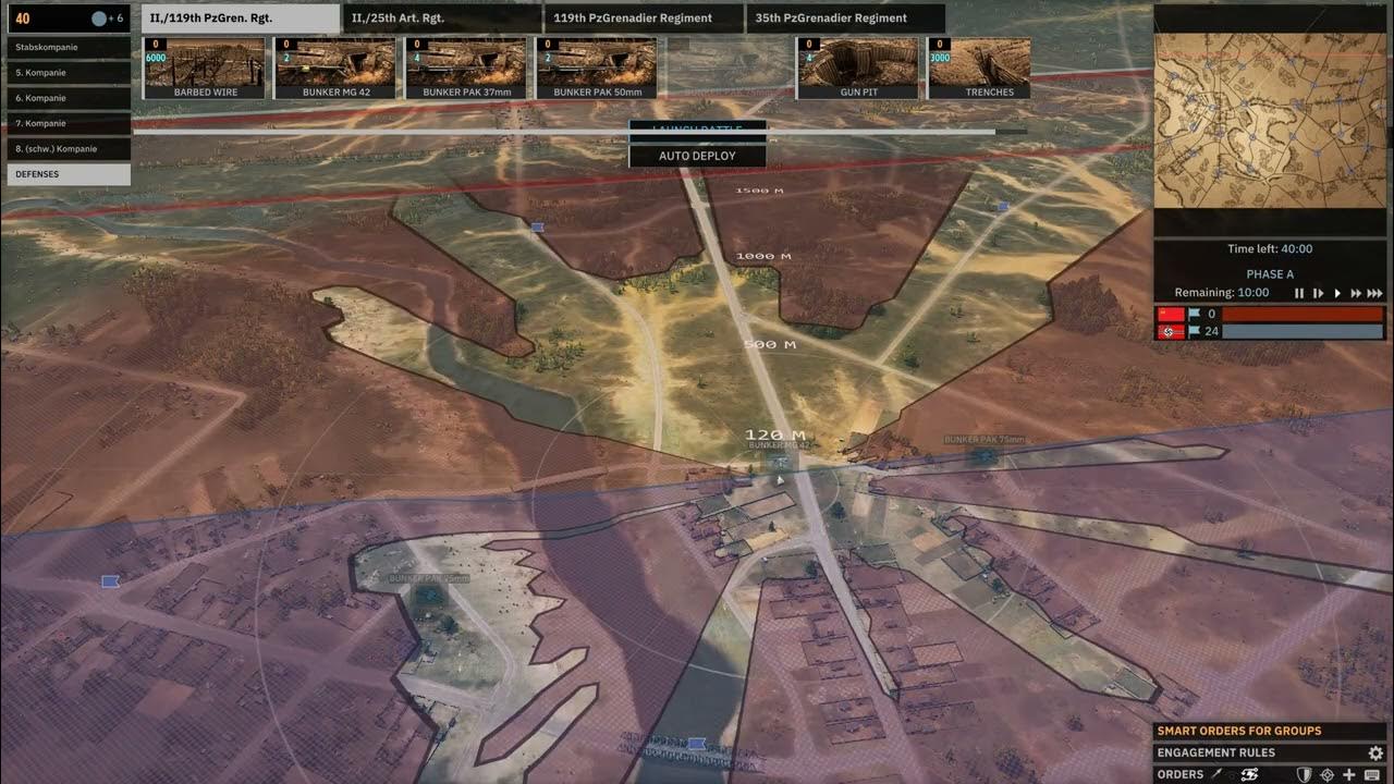 Steel Division 2 Orsha Campaign Open Ground Defense YouTube