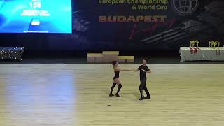 MCCS ACRO, UKR - SIDOROVA Kyra - SHPENKOV Oleksii, 5. Place  [www.rokenrol.cz]