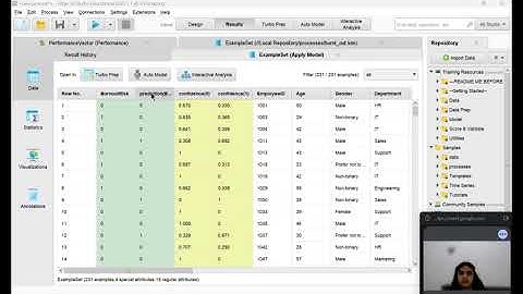 Tugas Data Mining menggunakan Algoritma KNN dalam software RapidMiner