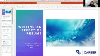 Resume Info Session