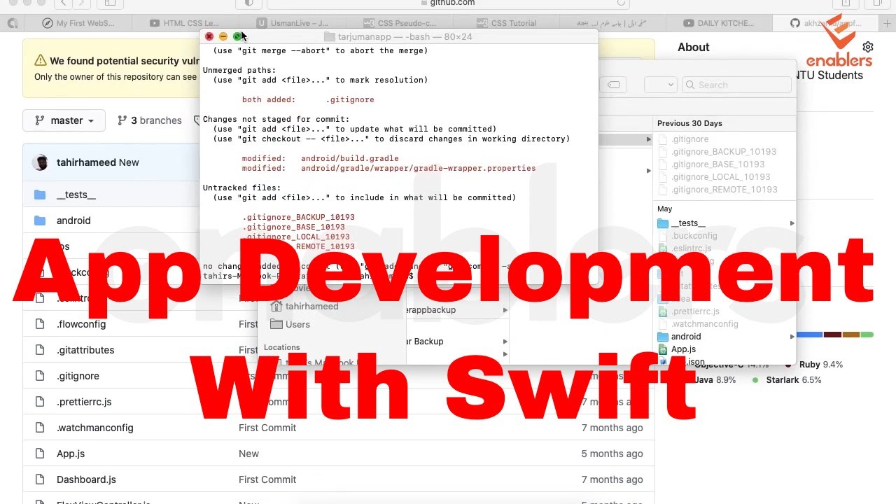 How to upload Code on Git | App Development With Swift - YouTube