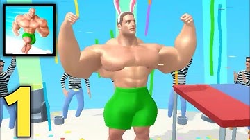 Muscle Rush - All Levels Gameplay Levels 1-16 (Android,iOS) | Part 1