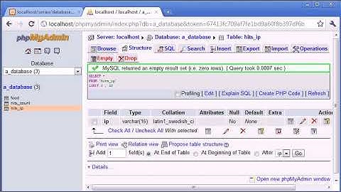 Beginner PHP Creating a Database Hit Counter Part 3 MCA Internship|Mca Internship In Jaipur