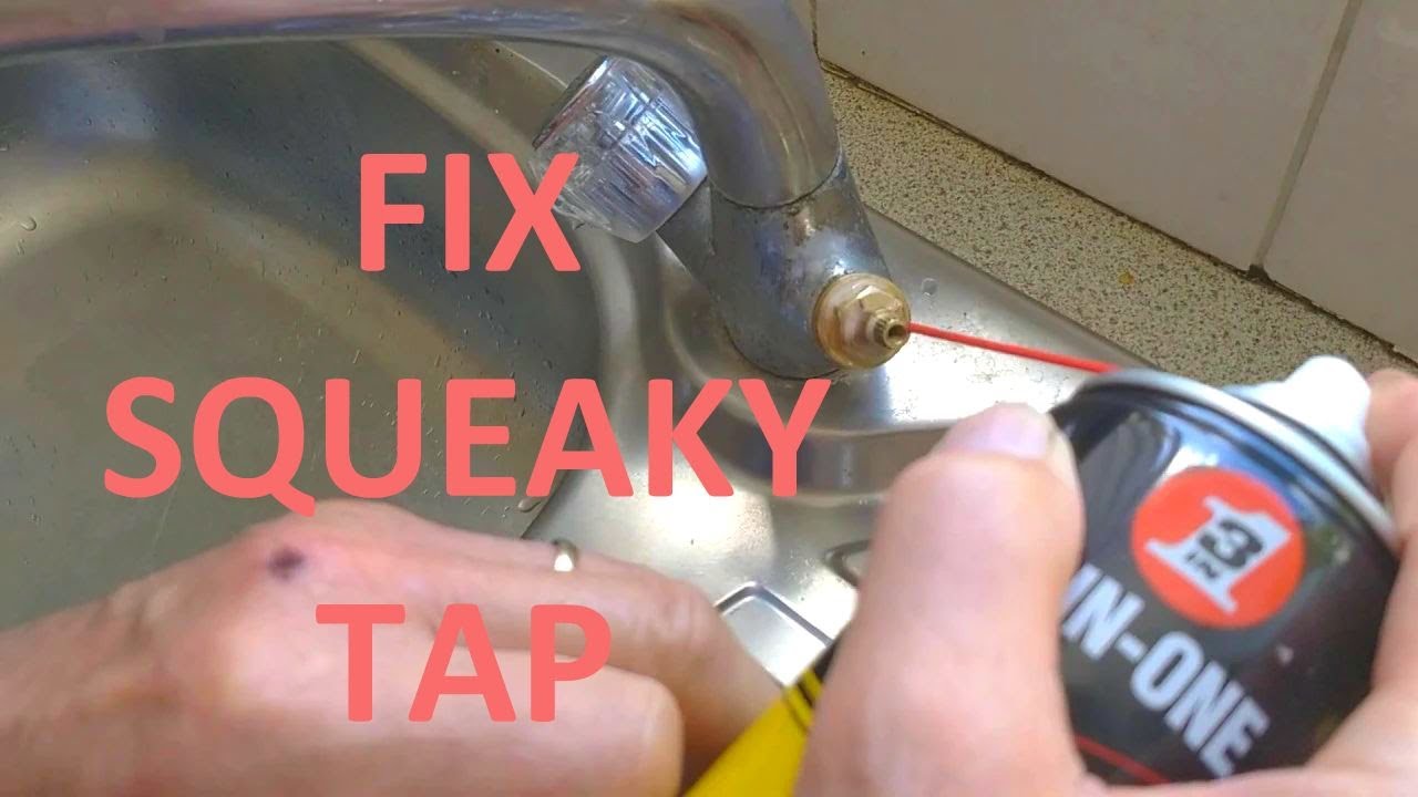 kitchen sink faucet handle squeaky