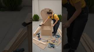I Built a King Cobra Throne Chair From Scratch! #home #diy