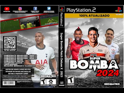 BOMBA PATCH 2024 (OUTUBRO 2023) ISO PS2 em 2023