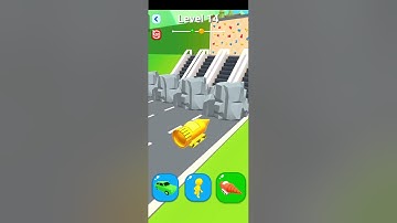 Shape-Shifting - ALL LEVELS Gameplay Walkthrough - NEW FUN GAME Funny Race #ShapeShifting #Shorts