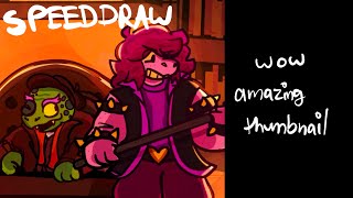 cool axe (DELTARUNE SPEED DRAW)