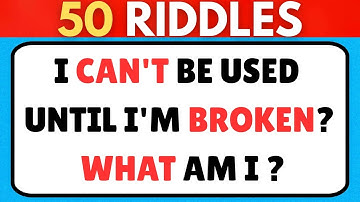 50 Hardest Riddles & Brain Teasers Quiz 🧠 | Impossible Logic Puzzle Challenge 🤯