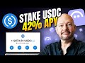 USDC Staking on Aave – King of Stablecoins at 42% APY