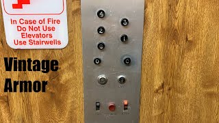Vintage 1975 Armor Traction Elevator @ 30 Courthouse Square - Rockville, MD