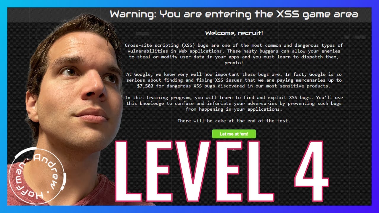 Defeating Google's XSS Game | Level 4: Context matters