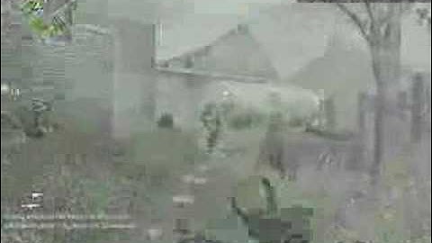 Call of Duty 4 - Kills 6 + 7 (AirStrike) on Downpour TDM