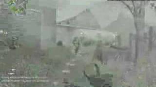 Call of Duty 4 - Kills 6 + 7 (AirStrike) on Downpour TDM