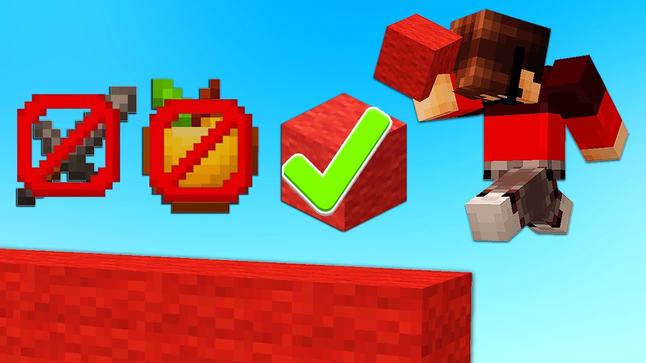 I Won Bedwars Using Only Wool