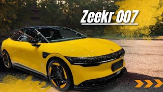REVOLUTIONIZING THE ROADS: Zeekr 007 -  Electric Luxury!