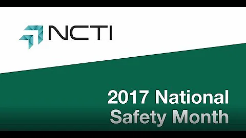 NCTI presents Safety Tips from the Field
