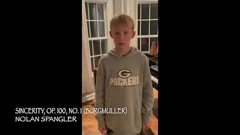 October 2022 Video Recital: CHARLIE & NOLAN SPANGL...